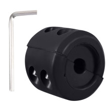 1Zwarte Winch Hook Stopper Voor Duurzame Kabelbescherming