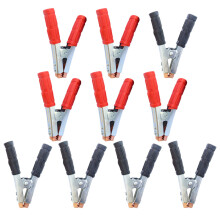 5Sets Auto Krokodillenklem Geïsoleerd Assorti