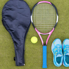 6St Sport Accessoires PU Racket Grip Tape Voor Tennis En Badminton