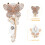 1St Compacte Gouden Badge Clip Abs+metaal Duurzaam 4