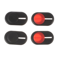 4St Praktische Camera Cover Laptop Tablet Zwart Lichtgewicht