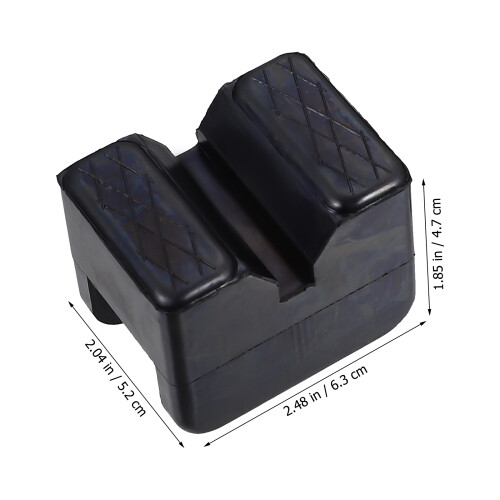 4St Rubber Jack Blocks Met Sleuven, Veilige Frame Rail Protectors 1