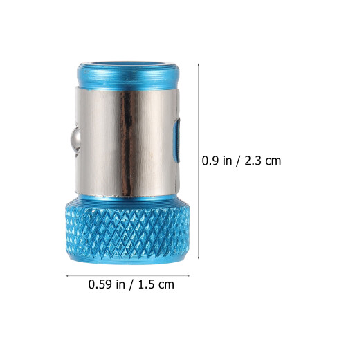5St Rvs Schroevendraaier Bits Magnetische Ring Slijtvast 1
