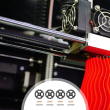 1Set Hot Bed En Moeren Kit Metaal Voor 3D Printer