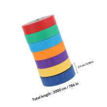 7 Stuks Textuur Tapes Voor Schilderen En Knutselen Thuis