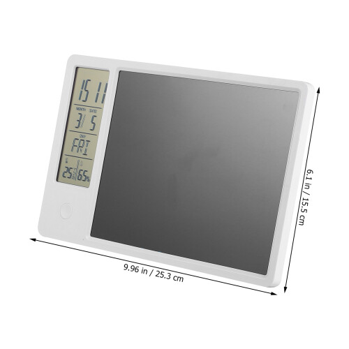 1Set Multifunctionele Weerschrijfplaat Met Kalender En Temperatuur 1