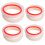 4Sets Sponsringen Voorvork Olieabsorberende Ringen 1