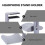 1Headphone Hook Houder Grijs Metalen Design Stevig 6
