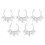 5St Neusringen Alloy Sieraden Bruiloft 7