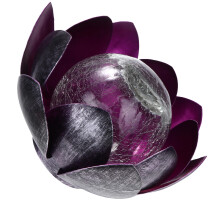 1St Solar Waterdrijvende Lotus Lamp Ijzeren Sfeerverlichting Outdoor