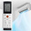Replace A/C YAC1FB16 Remote Control for Gree YAC1FB16 Air Conditioner Remote Control 6