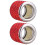 2St Auto Hoofdsteun Ornament Met Glanzende Strass Ringen 7