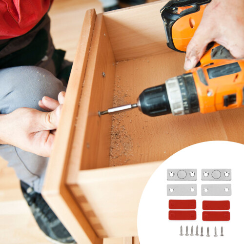 2St Magnetische Deurvergrendeling Rvs Voor Kledingkast Thuis 2