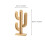 1Koffiecapsulehouder Bamboe Decor Cactus Compacte Organizer 2