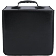 Portable Organizer for 520 CD/DVD Discs Case with Disk Handle Black — cd cases, cd storage, dvd sleeves, game organizers