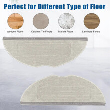 Mop Cloth Pads for Mova S20 Ultra / RLM71CE Spare Parts Accessories Consumables
