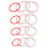 4Sets Sponsringen Voorvork Olieabsorberende Ringen 7