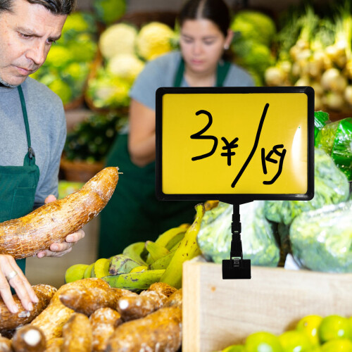 1Prijslabelhouder ABS Duurzaam Voor Retail En 2