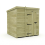 5 x 7 Pent Shed Tanalised (Single Door, No Windows) 2