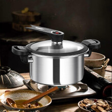 Electric Cooker Portable Electric Pressure Pot 5 Litres Capacity Heavy Duty Multi Cooker for Steak Rice Curry And Soup