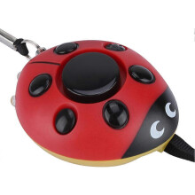 Personal Defense Protection Beetle Alarm Keychain 130db Women Emergency Alarm with LED