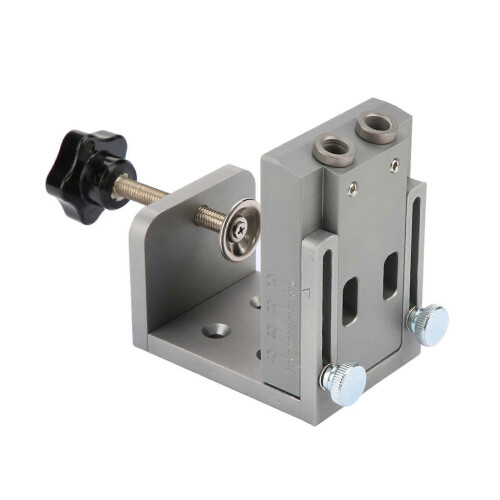 Mini Style Pocket Hole Jig Kit for Wood Working Step Drill Bit Set 2