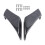 Motorcycle Winglet Aerodynamic Wing Kit Spoiler Fixed Wing for  RSV4 RF 2009 2010 2012 2013 2014-2021 Gloss 1