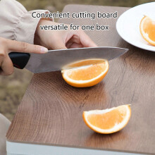 (Christmas colored wo) Outdoor Camping Storage Box Portable Large Capacity Folding Box Multifunctional Storage Box for Outdoor Camping Travel