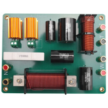 Two-Way Speaker Crossover Professional Stage Performance 1500W Frequency Divider for Single 15 Inch 18 Inch Speaker