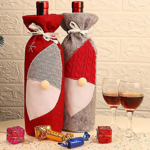 2pcs Champagne Bottle Cover 1