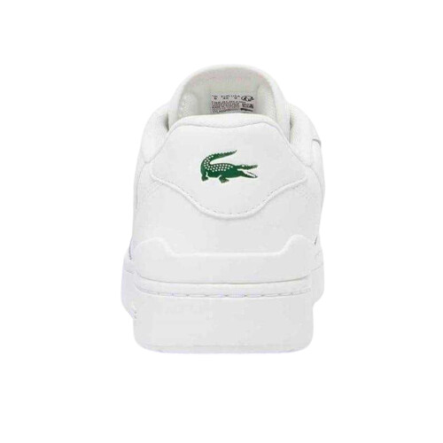 Lacoste (11 UK, White) Lacoste Mens T-Clip Leather Flat Trainers 2