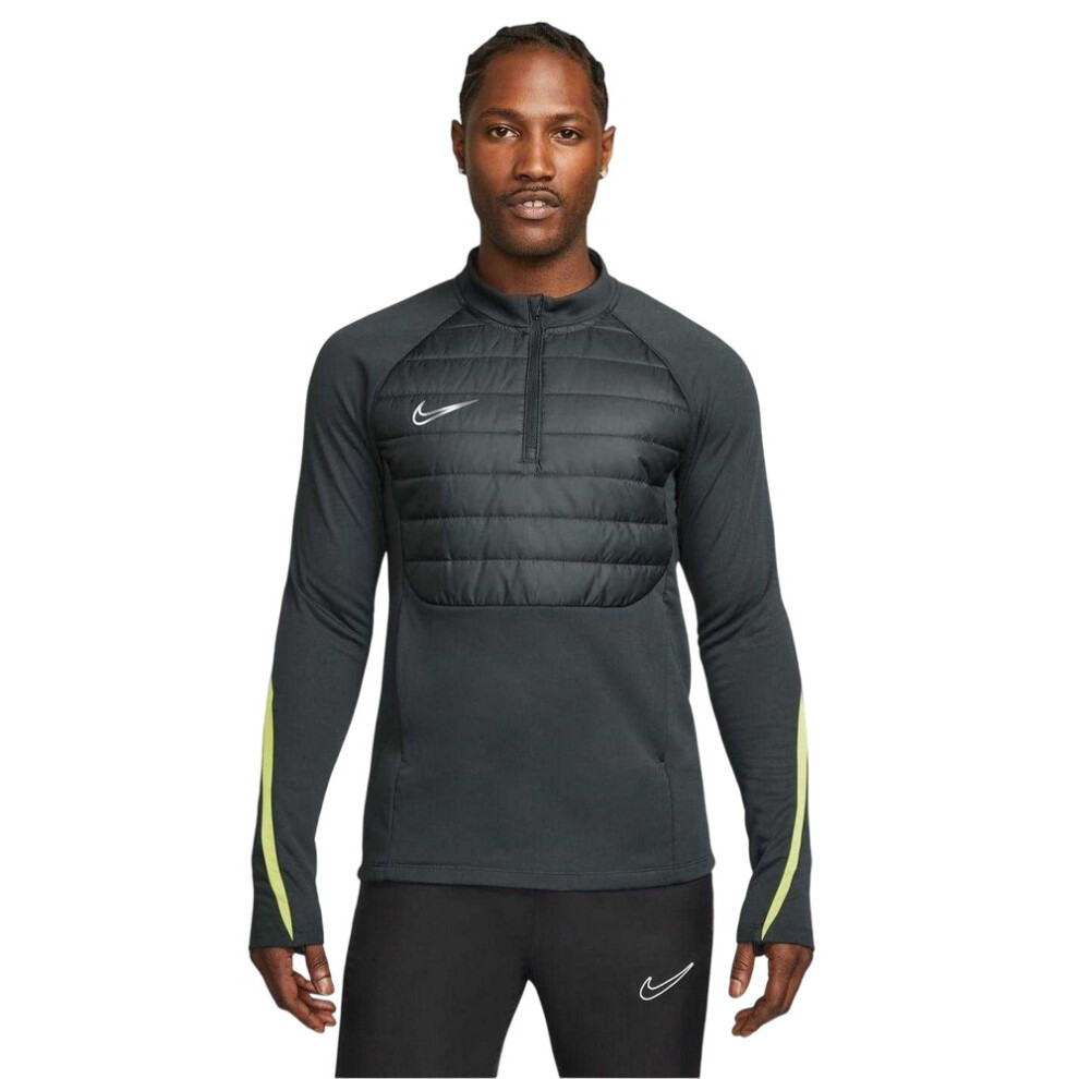 Nike (Xl, Seaweed/Lime) Mens Academy Winter Warrior Track Jacket