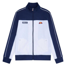 (XXL, Off White/Navy) Ellesse Mens Libros Track Jacket