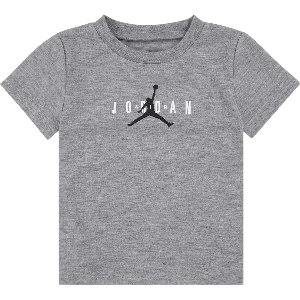 Nike (13 Years, Carbon Heather) Boys Graphic Print Longline T-Shirt