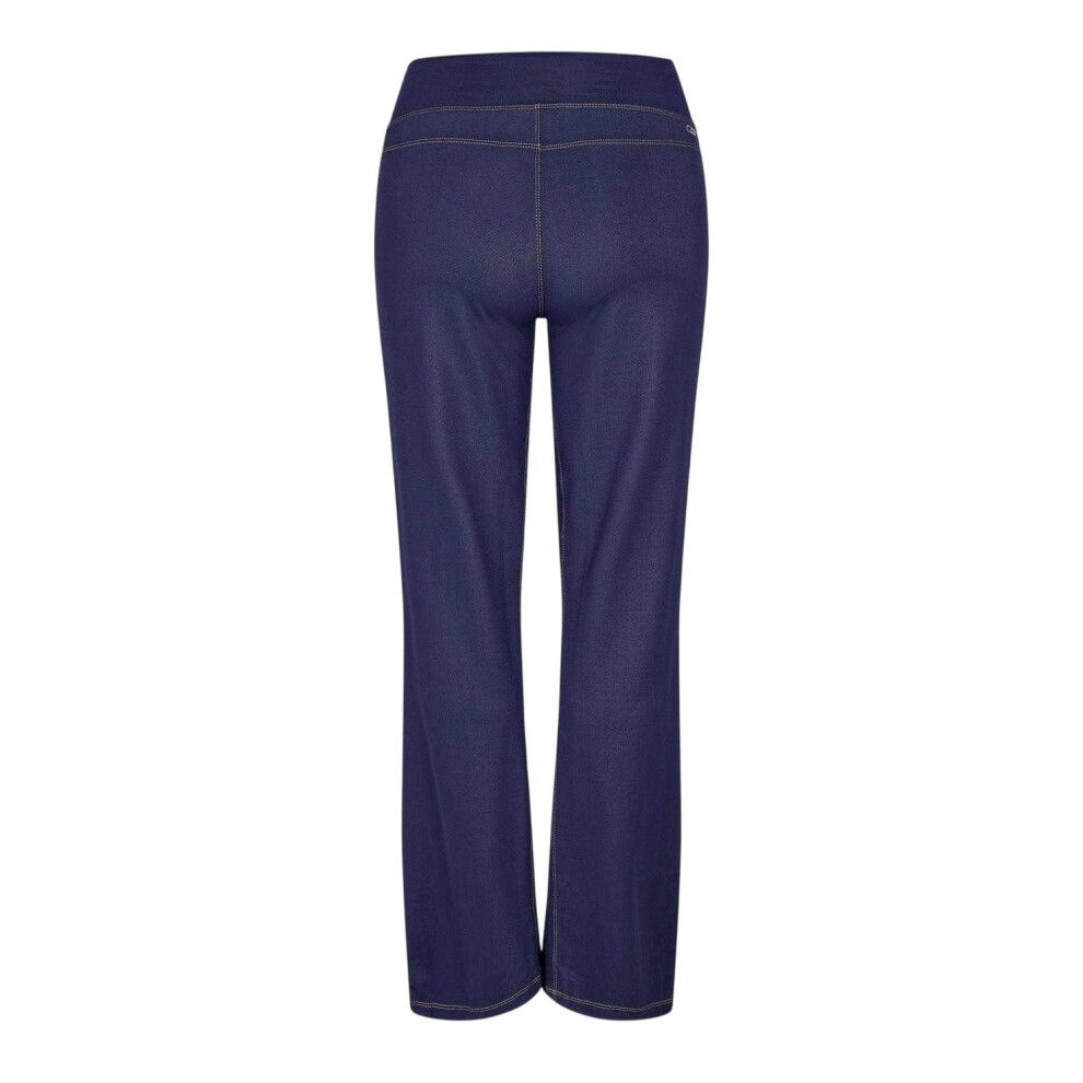 Puma (10 Uk, Purple) Womens/Ladies Denim Look Yoga Pants