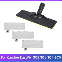 For EasyFix SC2 SC3 SC4 SC5 Steam Cleaner Parts Replacement Floor Nozzle and Microfibre Mop Cloth