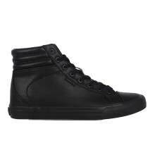 (13 UK, Black) SoulCal Mens High Top Trainers