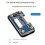 For Raspberry Pi 1.47 Inch LCD Display Module 172x320 IPS Screen with Expansion Board SPI/I2C Interface Communication 5