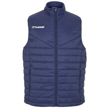 Hummel Mens Quilted Logo Gilet