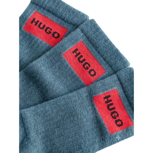 Hugo Mens Box Logo Ankle Socks (Pack of 3) 1