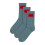 Hugo Mens Box Logo Ankle Socks (Pack of 3) 3
