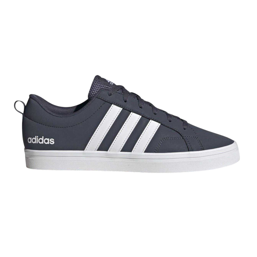 Adidas (11.5 Uk, Navy/White) Mens Vs Pace 3 Stripes Trainers