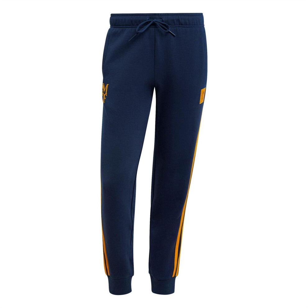 Adidas (14 Uk, Night Navy) Womens/Ladies Real Madrid Cf Tracksuit Bottoms