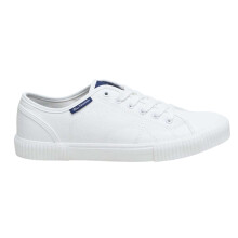 (10 UK, White) Ben Sherman Mens Logo Trainers