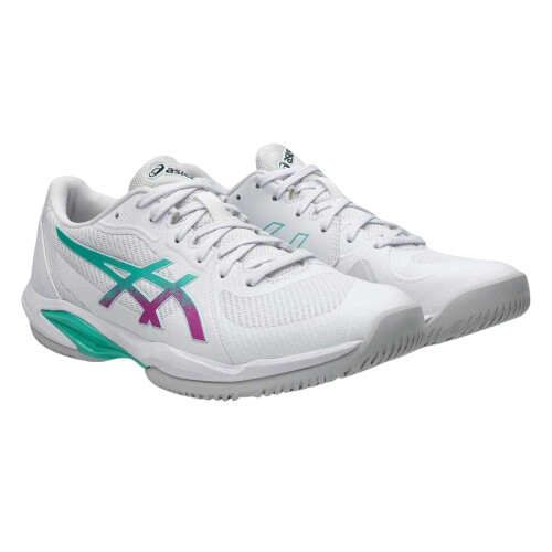 Asics (7 UK, White) Asics Mens Solution Swift FF 2 Tennis Shoes 2
