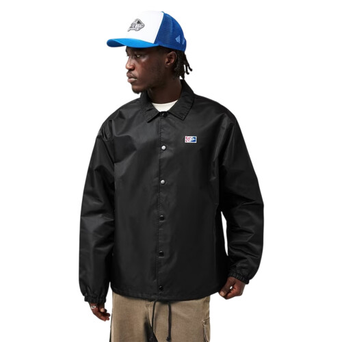 Vans (M, Black/White) Vans Mens Torrey Coach Jacket 2