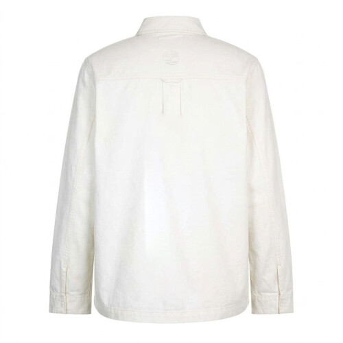 Timberland (M, Vintage White) Timberland Mens Canvas Field Jacket 1