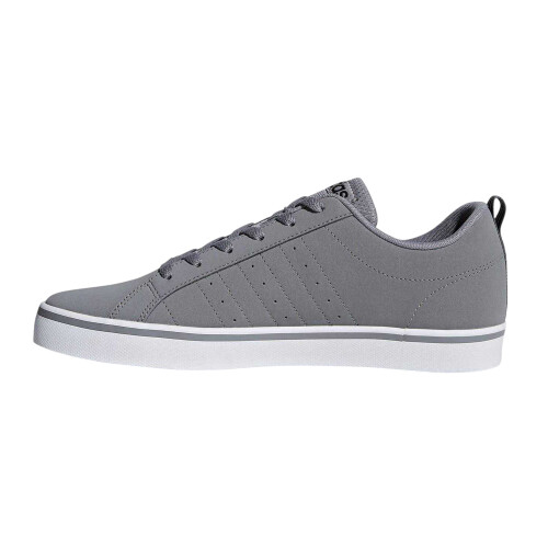 Adidas (7.5 UK, Grey/Black/White) Adidas Mens VS Pace 3 Stripes Trainers 2