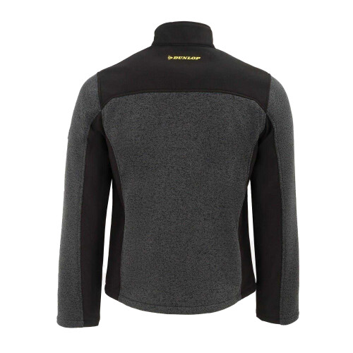 Dunlop (XS, Black/Grey) Dunlop Mens On Site Fleece Jacket 1