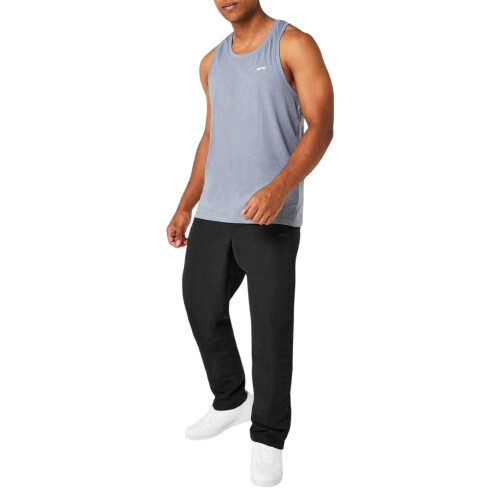 Slazenger (XXL, Black) Slazenger Mens Regular Sweatpants 2